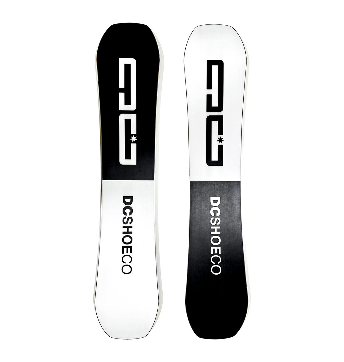 DC Warlord Snowboard | True Twin | Camber - black-white
