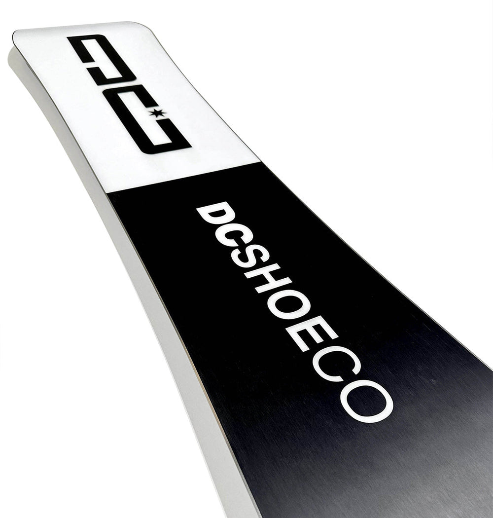 DC Warlord Snowboard | True Twin | Camber - black-white