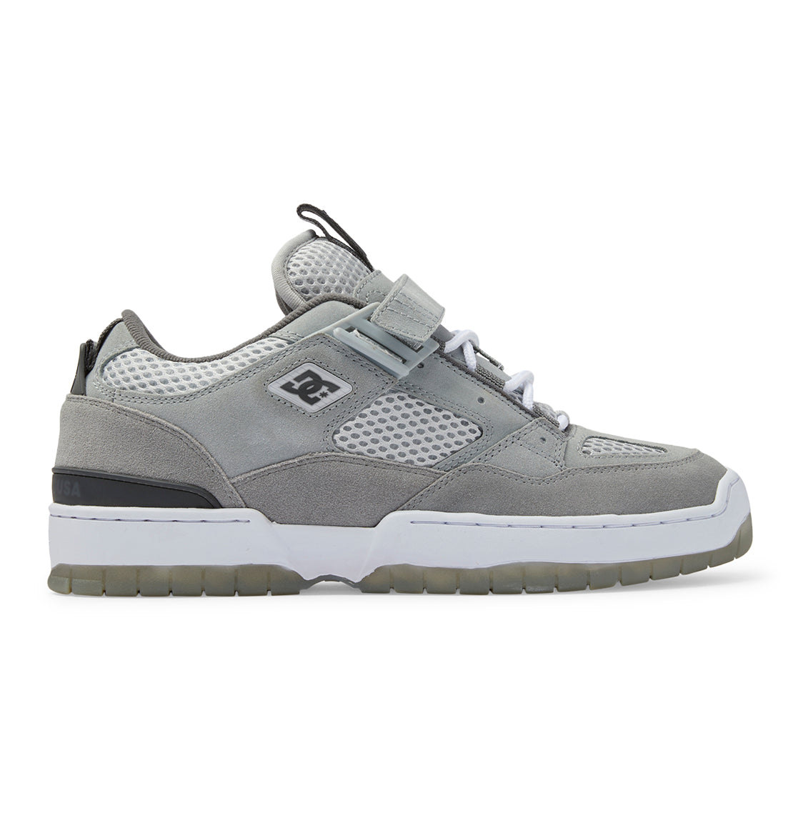 JS-1 Shanahan Pro Skate Shoes - Grey/Grey/Grey