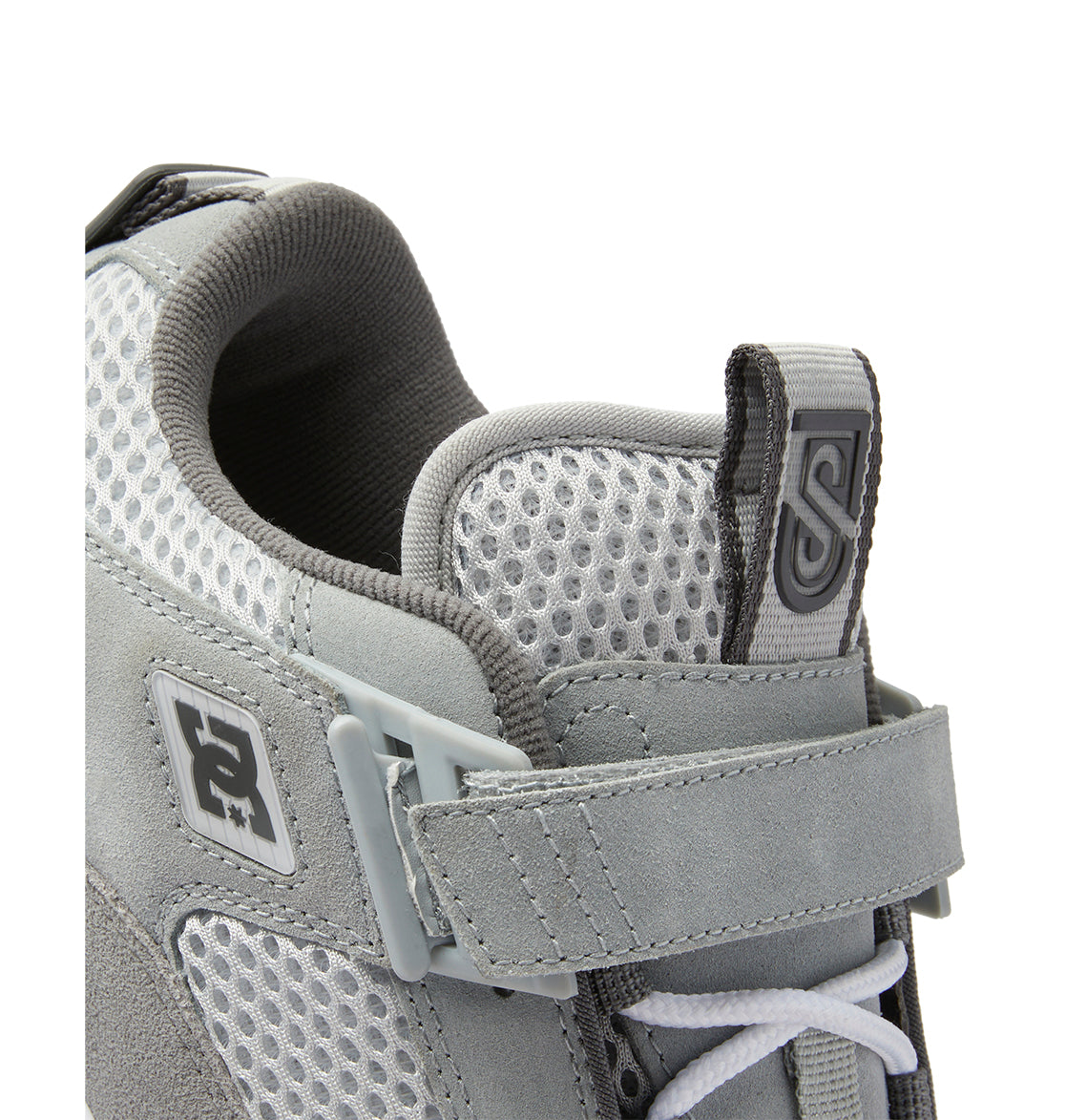 JS-1 Shanahan Pro Skate Shoes - Grey/Grey/Grey
