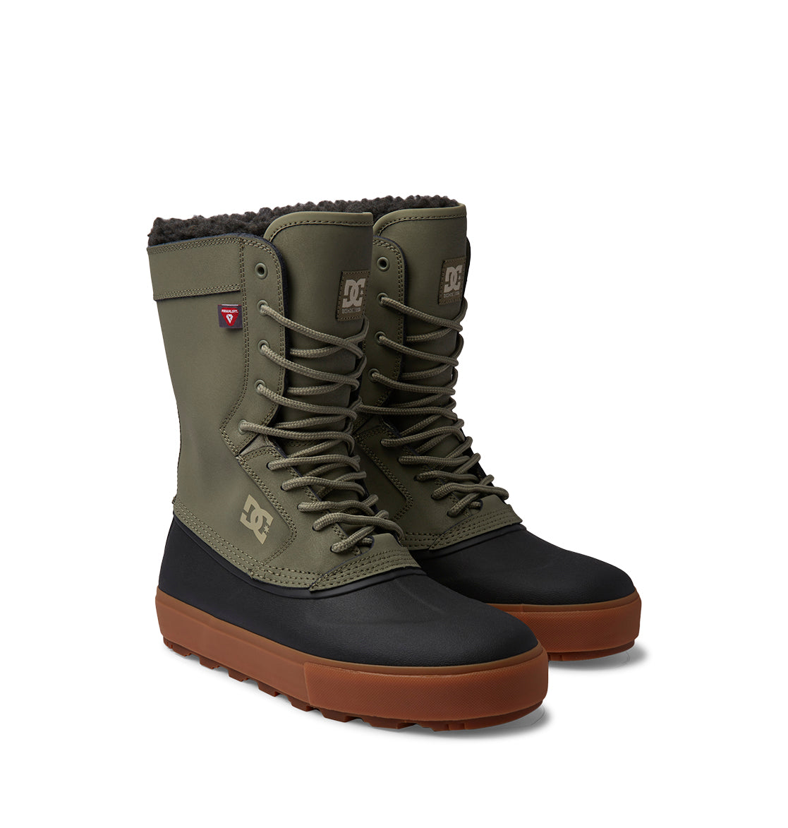 DC Reach Water-Resistant Shoes - Army/Olive