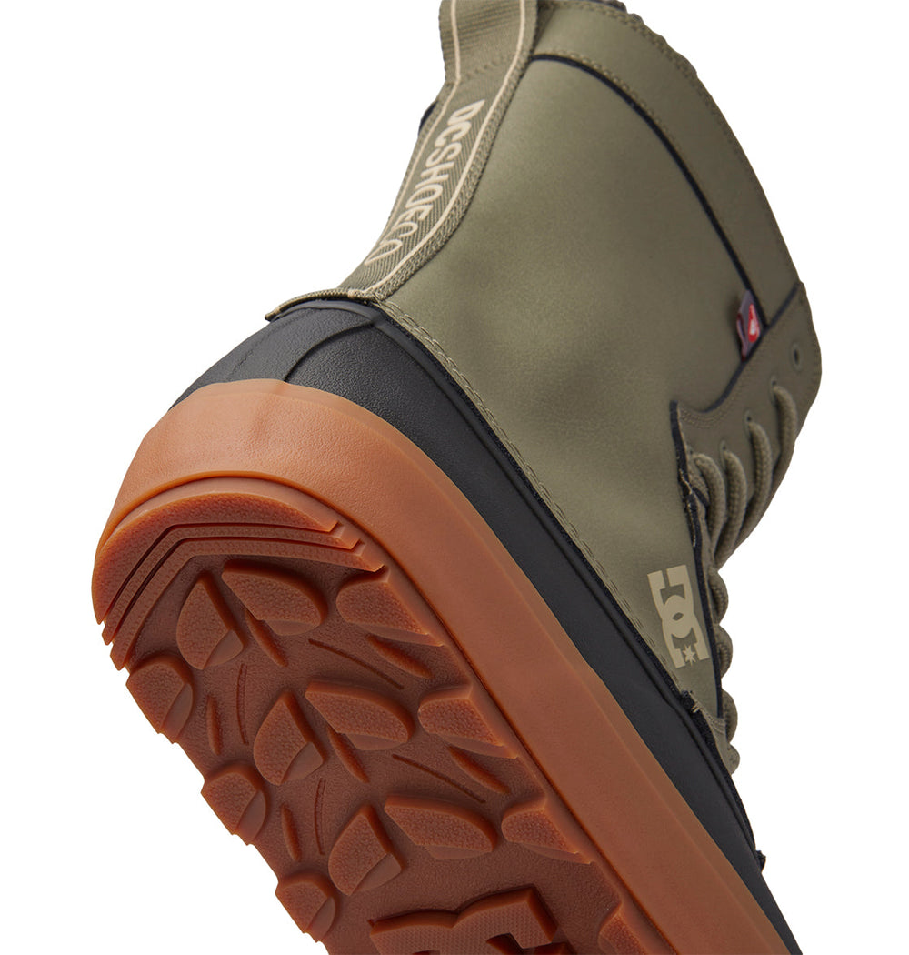 DC Reach Water-Resistant Shoes - Army/Olive