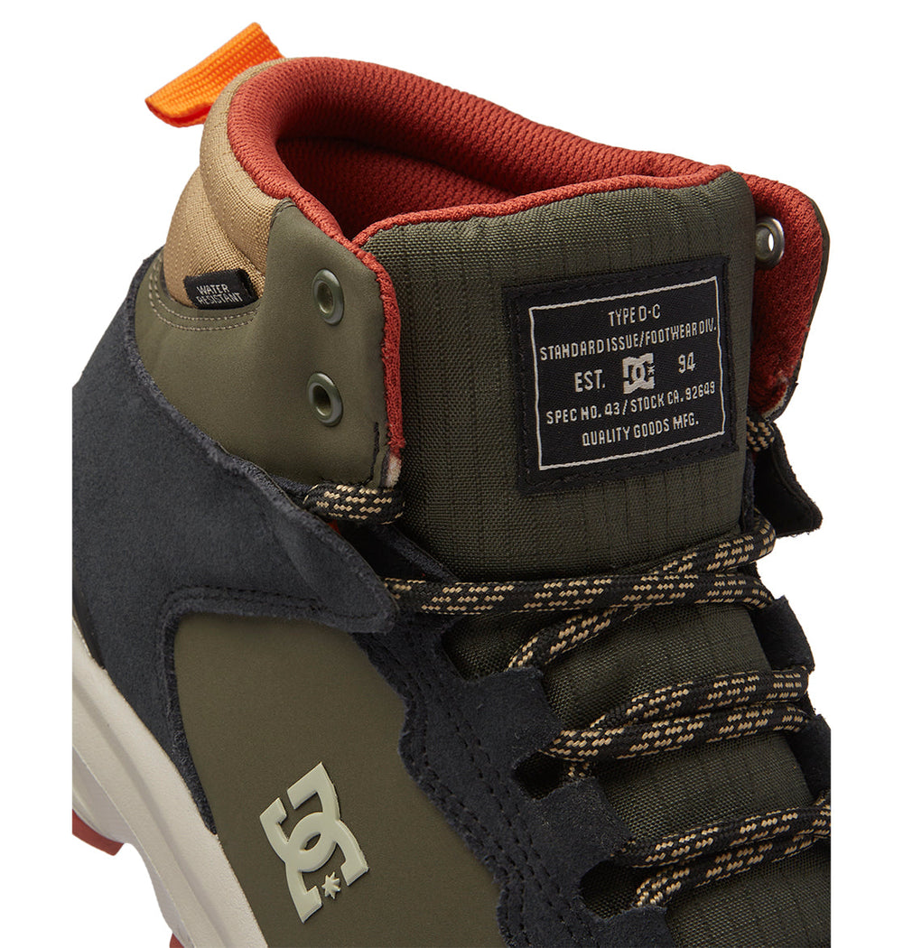 Mutiny Water-Resistant Boots - Brown/Brown/Green