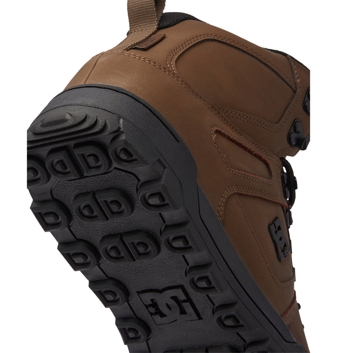 Pure High-Top Water-Resistant Winter Boots - Dark Chocolate