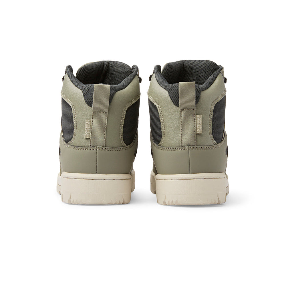 Pure High-Top Water-Resistant Winter Boots - Green/Black/White