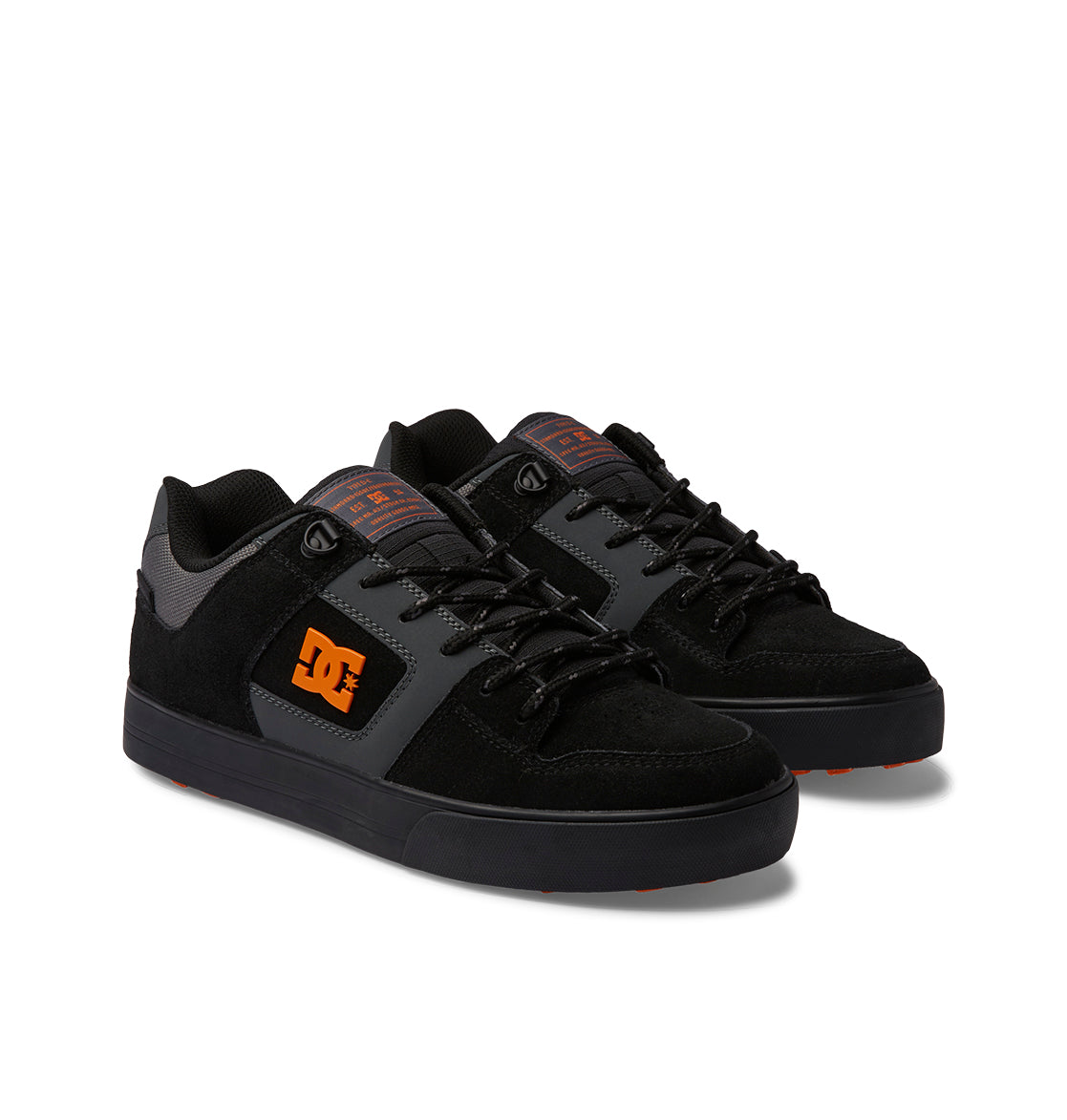 Pure Winterized Skate Shoes - Grey/Black/Orange