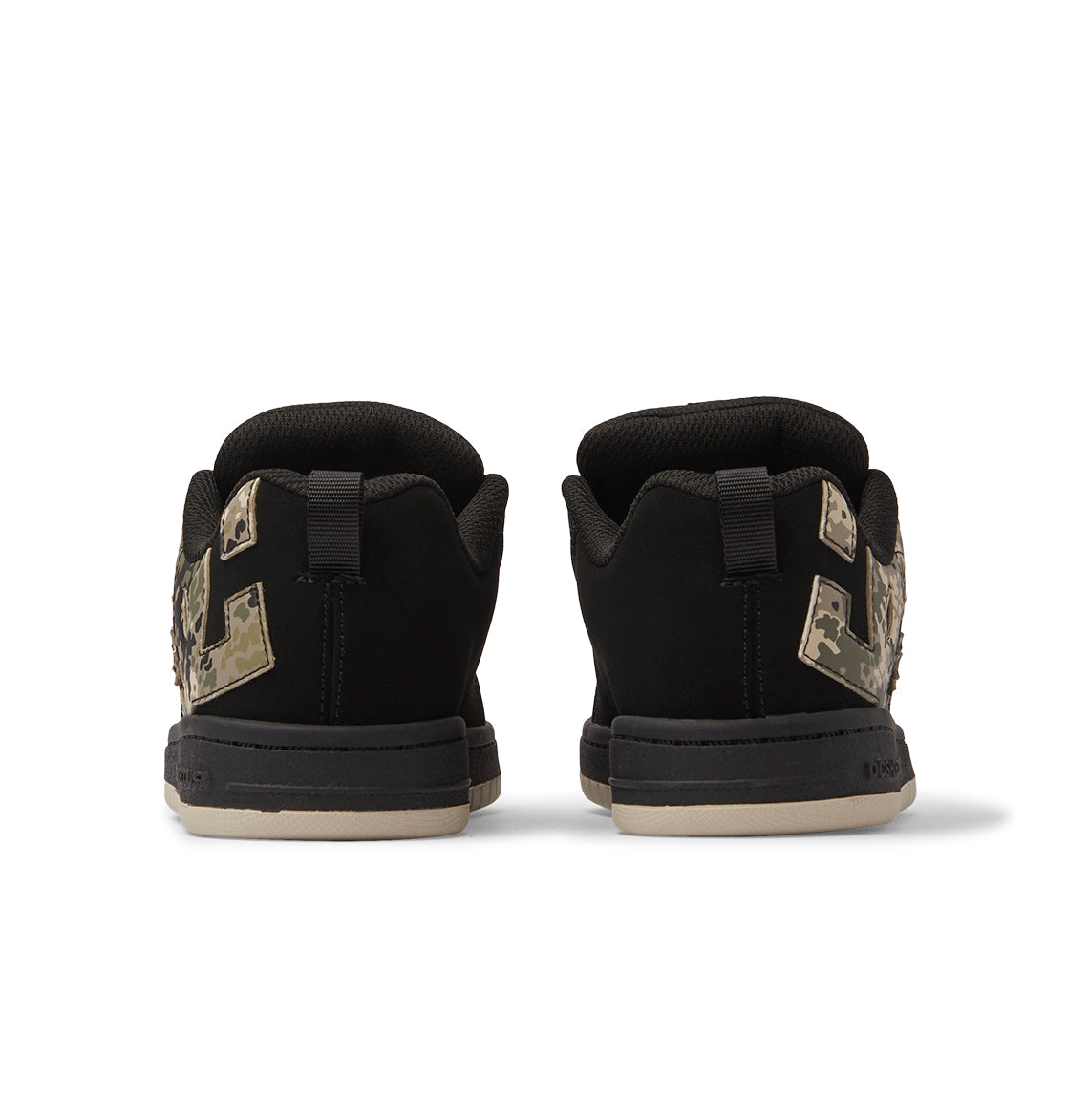 Court Graffik Shoes - Black/Green Print