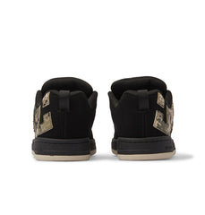 Court Graffik Shoes - Black/Green Print