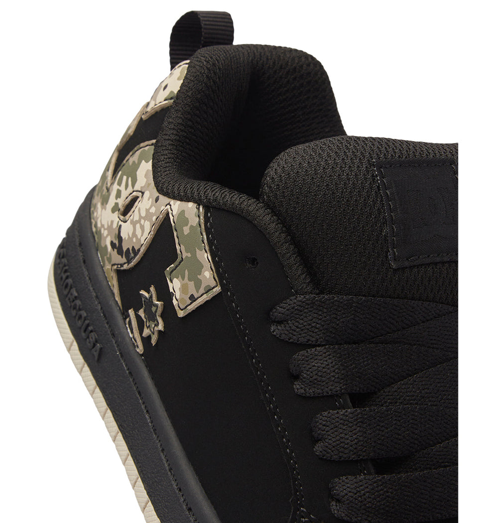 Court Graffik Shoes - Black/Green Print
