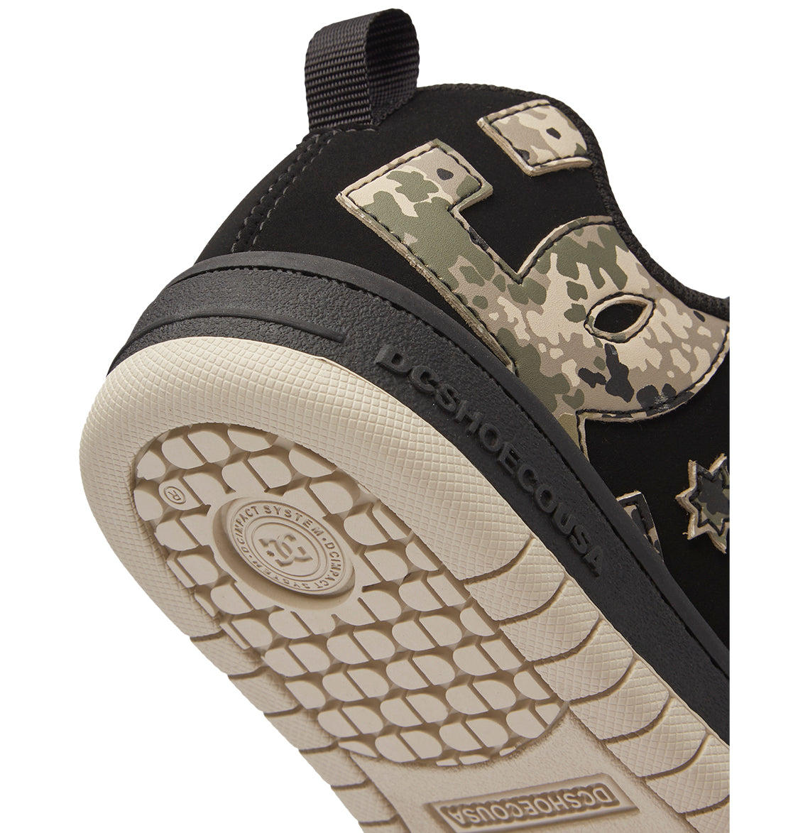 Court Graffik Shoes - Black/Green Print