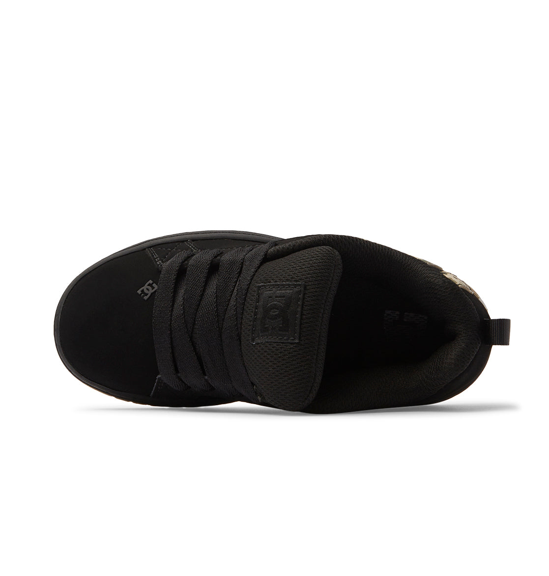 Court Graffik Shoes - Black/Green Print