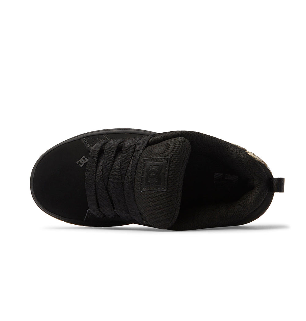 Court Graffik Shoes - Black/Green Print