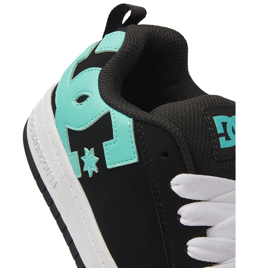 Court Graffik Shoes - Black/Aqua