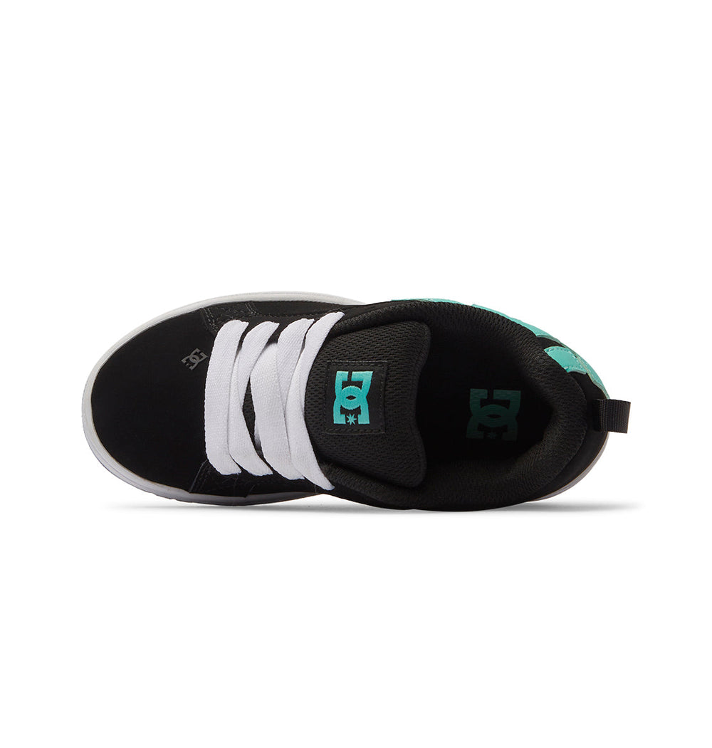 Court Graffik Shoes - Black/Aqua