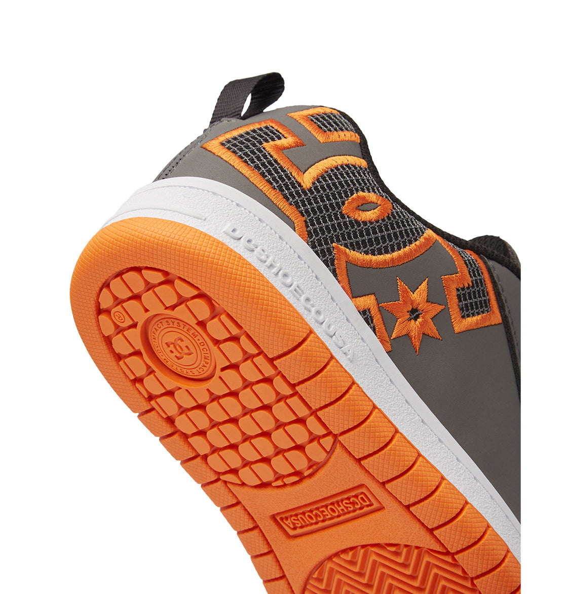 Court Graffik Shoes - Grey/Orange