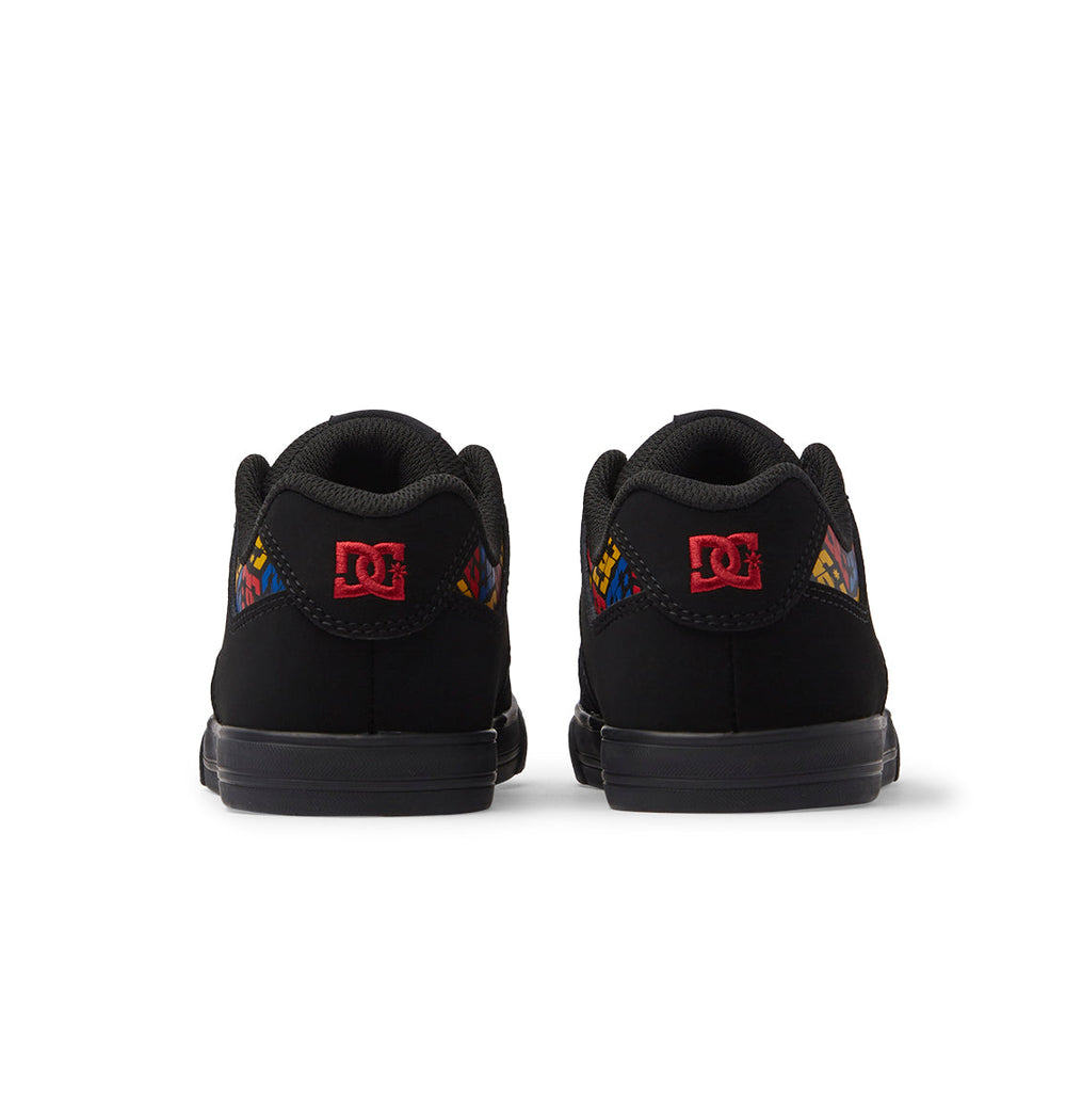 Pure Elastic Lace Shoes - Black/Print