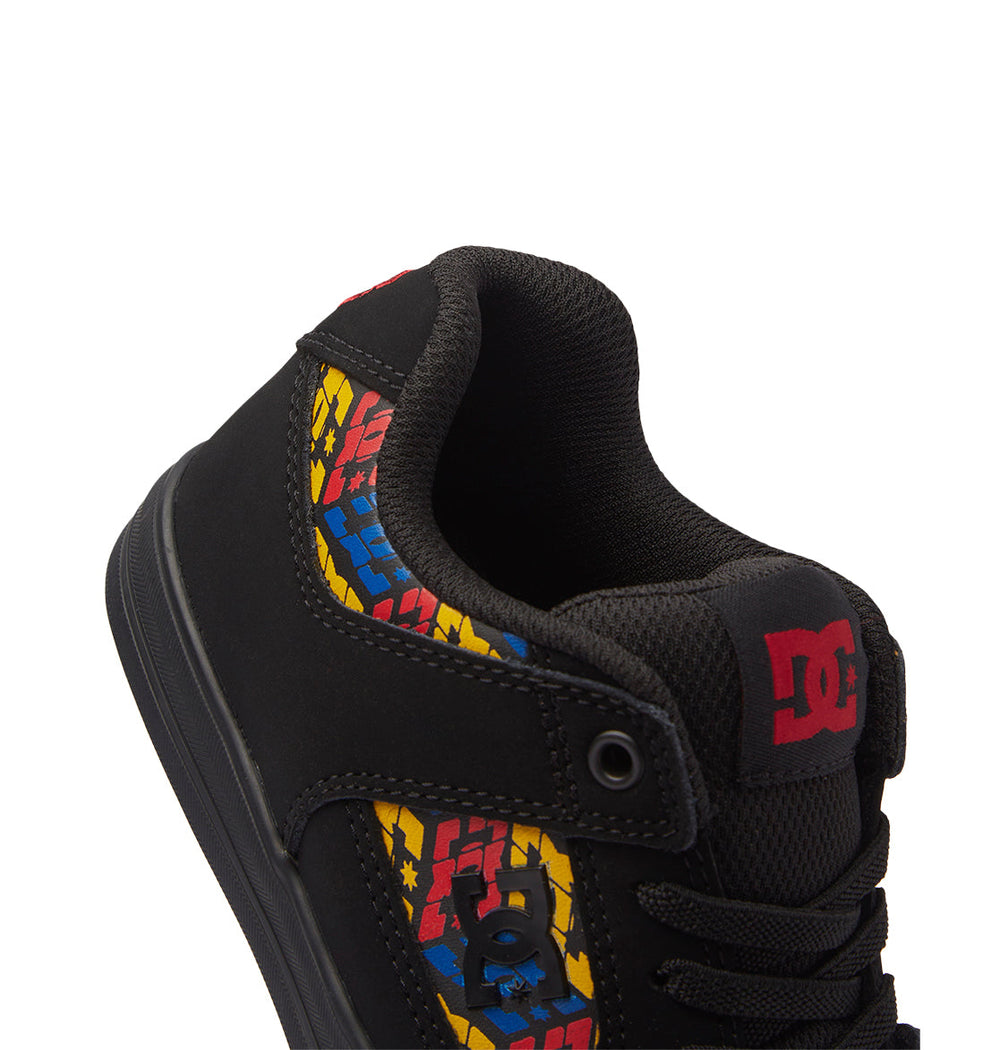 Pure Elastic Lace Shoes - Black/Print