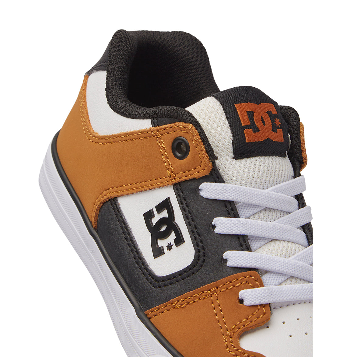 Pure Elastic Lace Shoes - Wheat/White