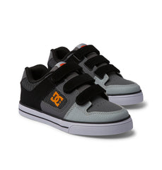 Pure Velcro Shoes - Grey/Orange