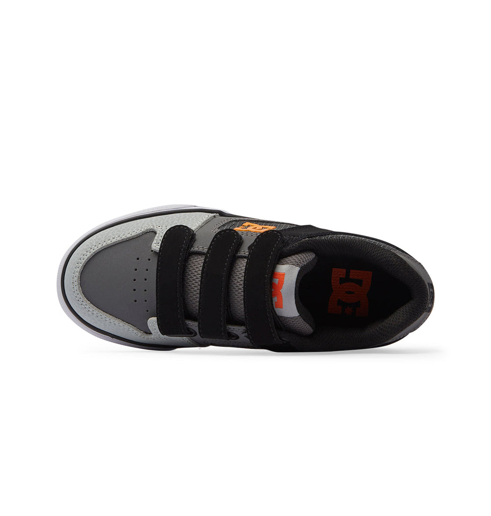 Pure Velcro Shoes - Grey/Orange