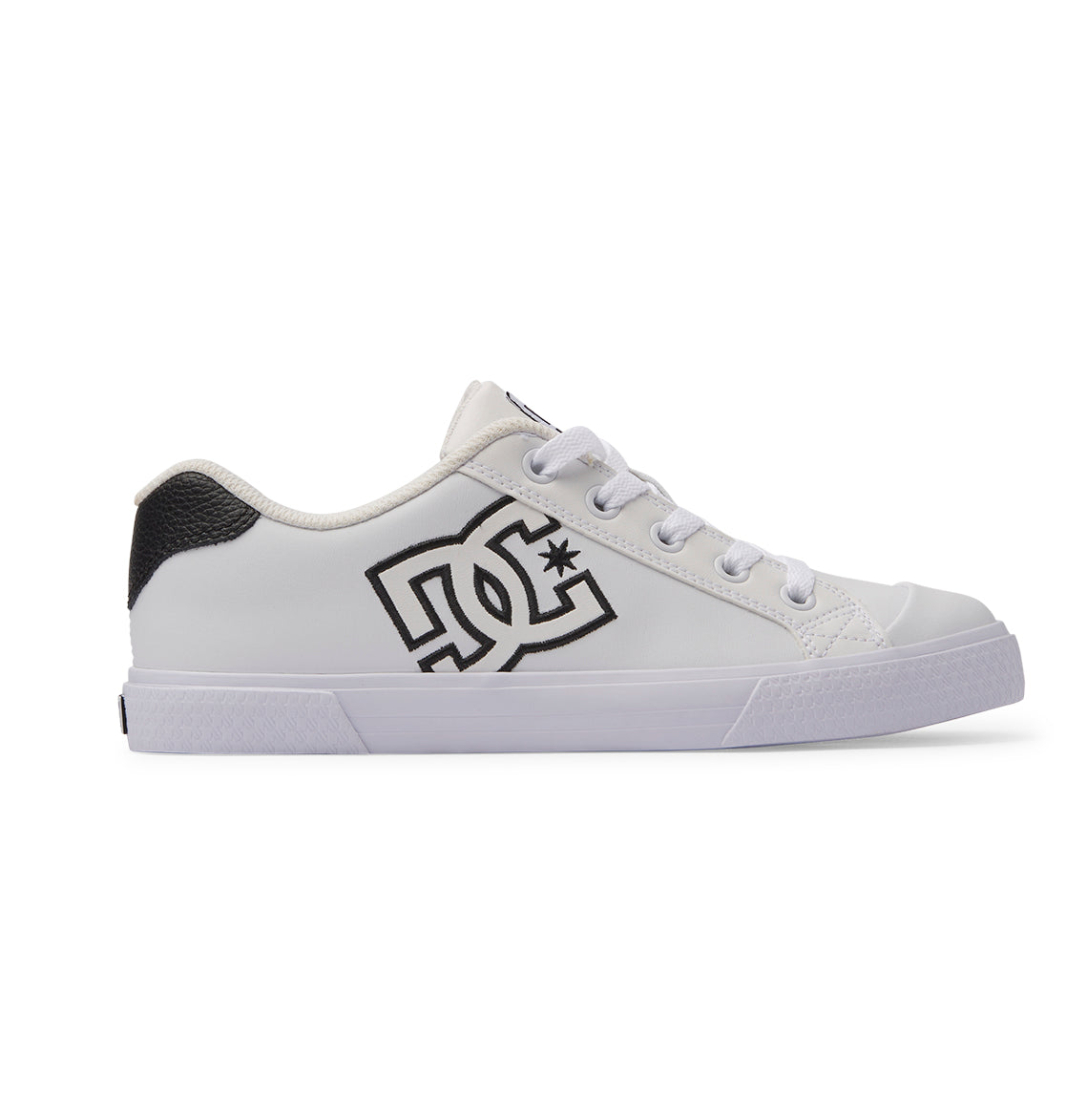 Chelsea Shoes - White/Black