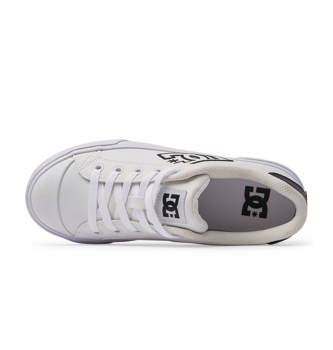 Chelsea Shoes - White/Black