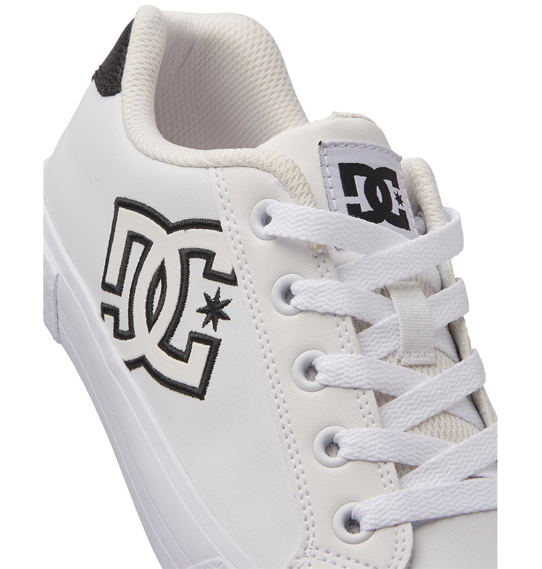 Chelsea Shoes - White/Black