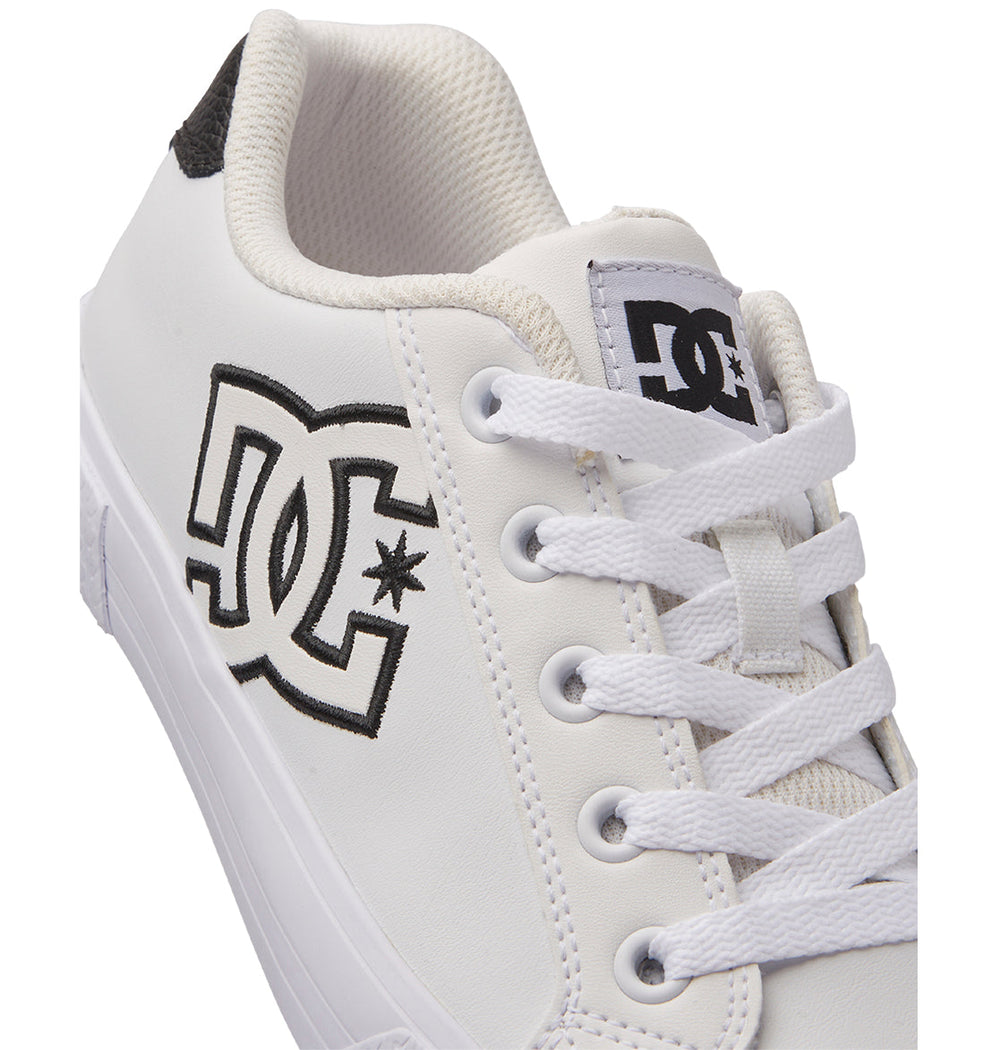 Chelsea Shoes - White/Black