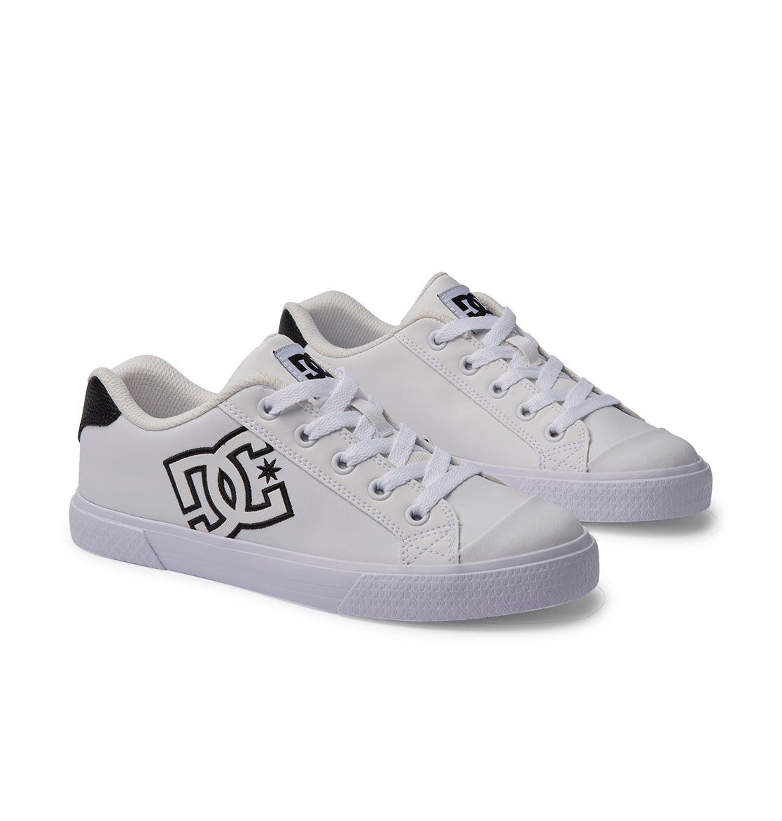 Chelsea Shoes - White/Black
