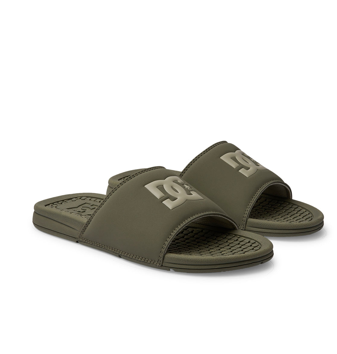 Bolsa Slides - Light Olive/Oyster