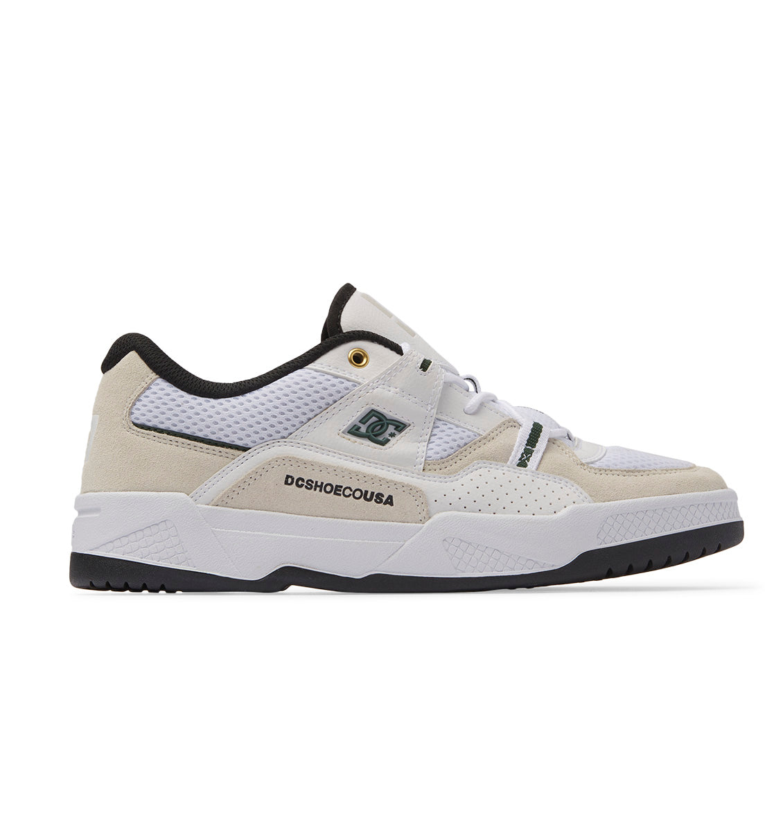 Construct Shoes - White/Black/Green
