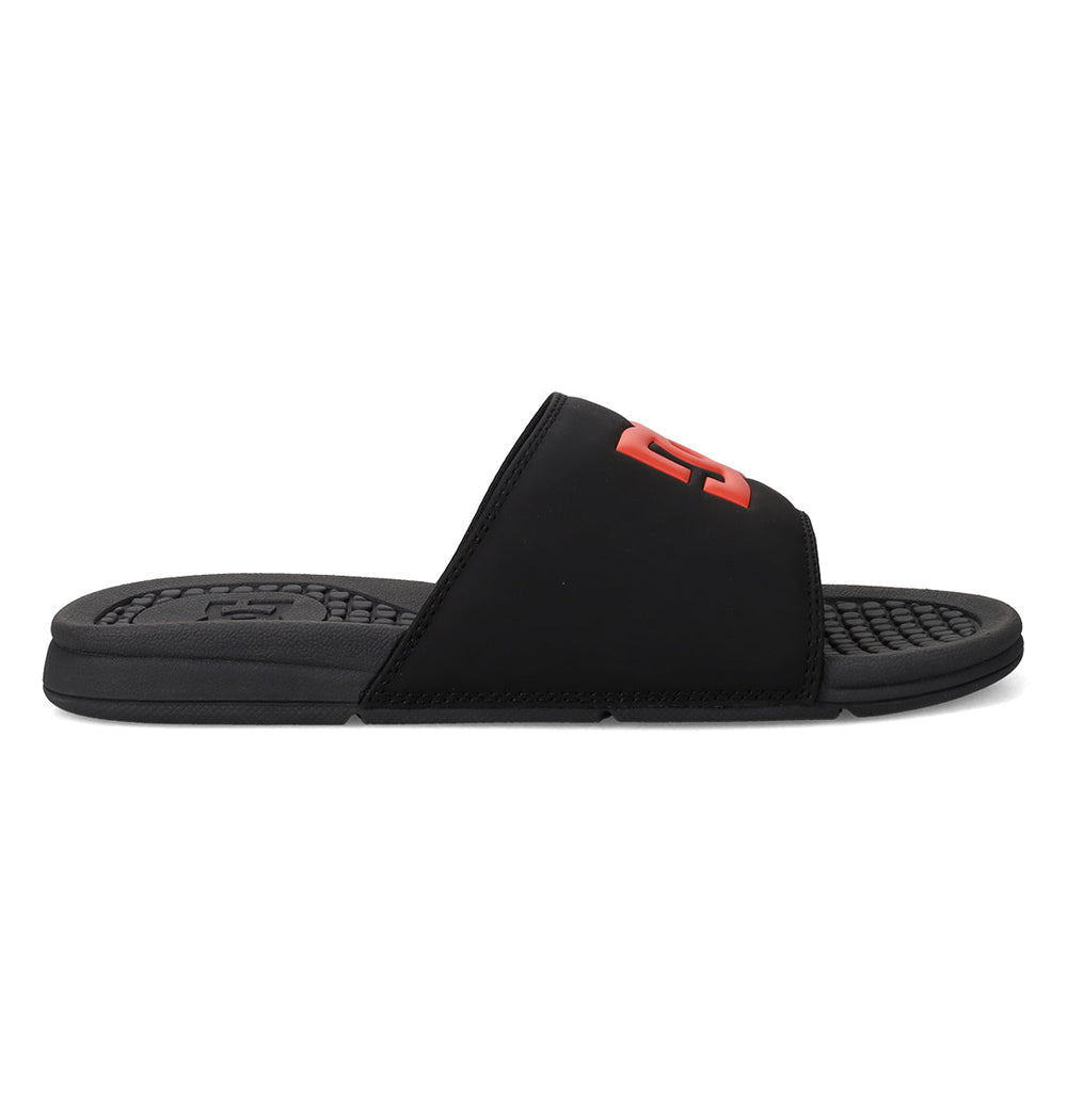 Bolsa Slides - Black/Grey/Red Black/Grey/Red
