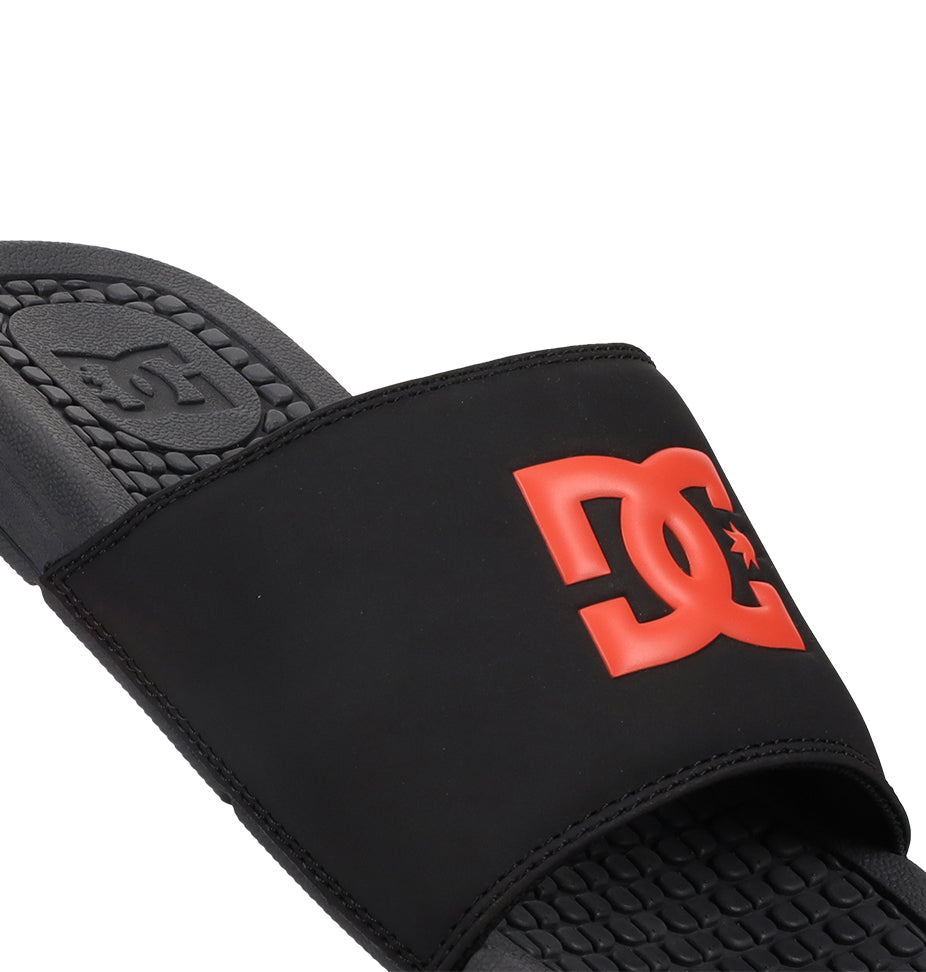 Bolsa Slides - Black/Grey/Red Black/Grey/Red