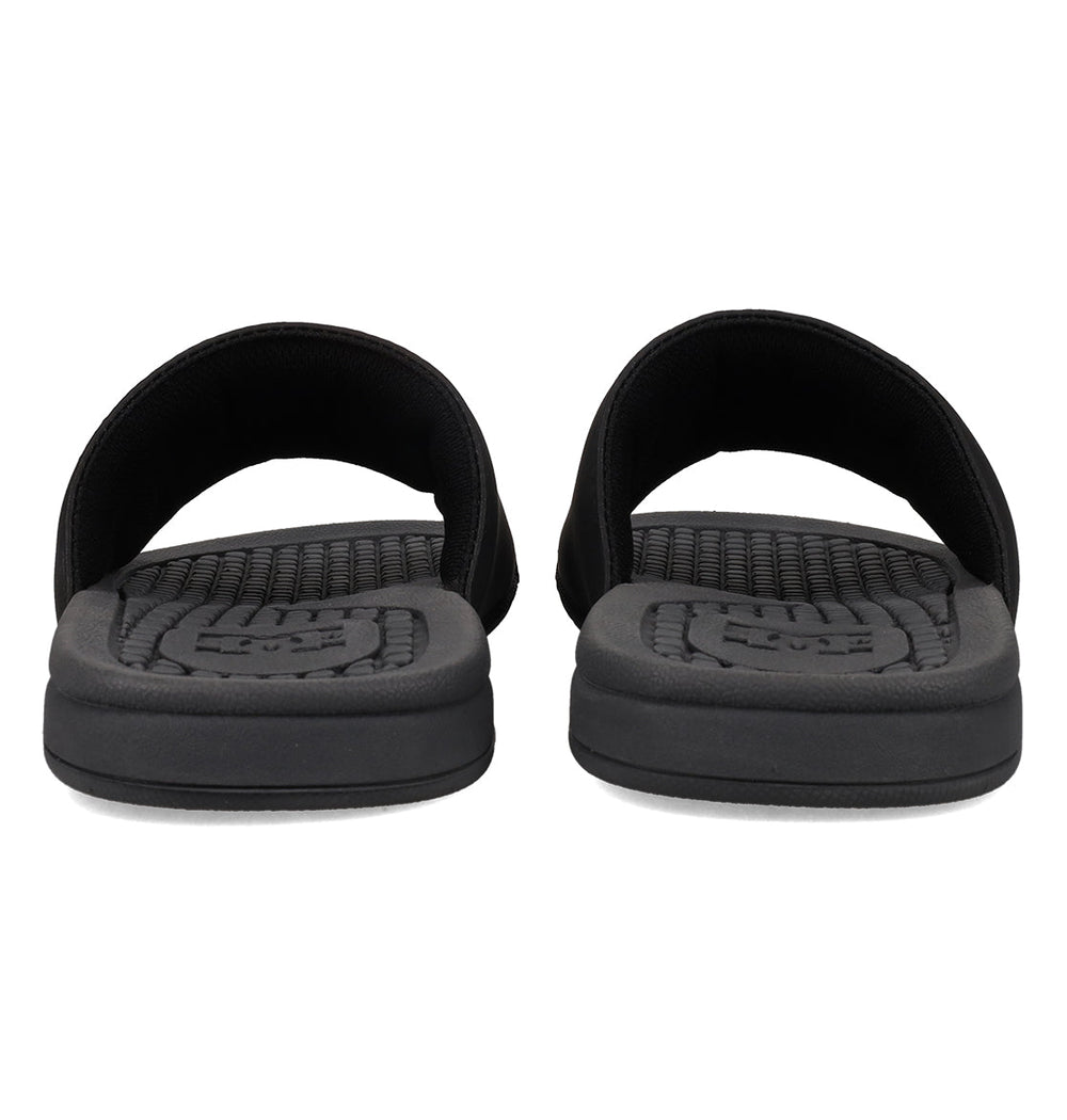 Bolsa Slides - Black/Grey/Red Black/Grey/Red