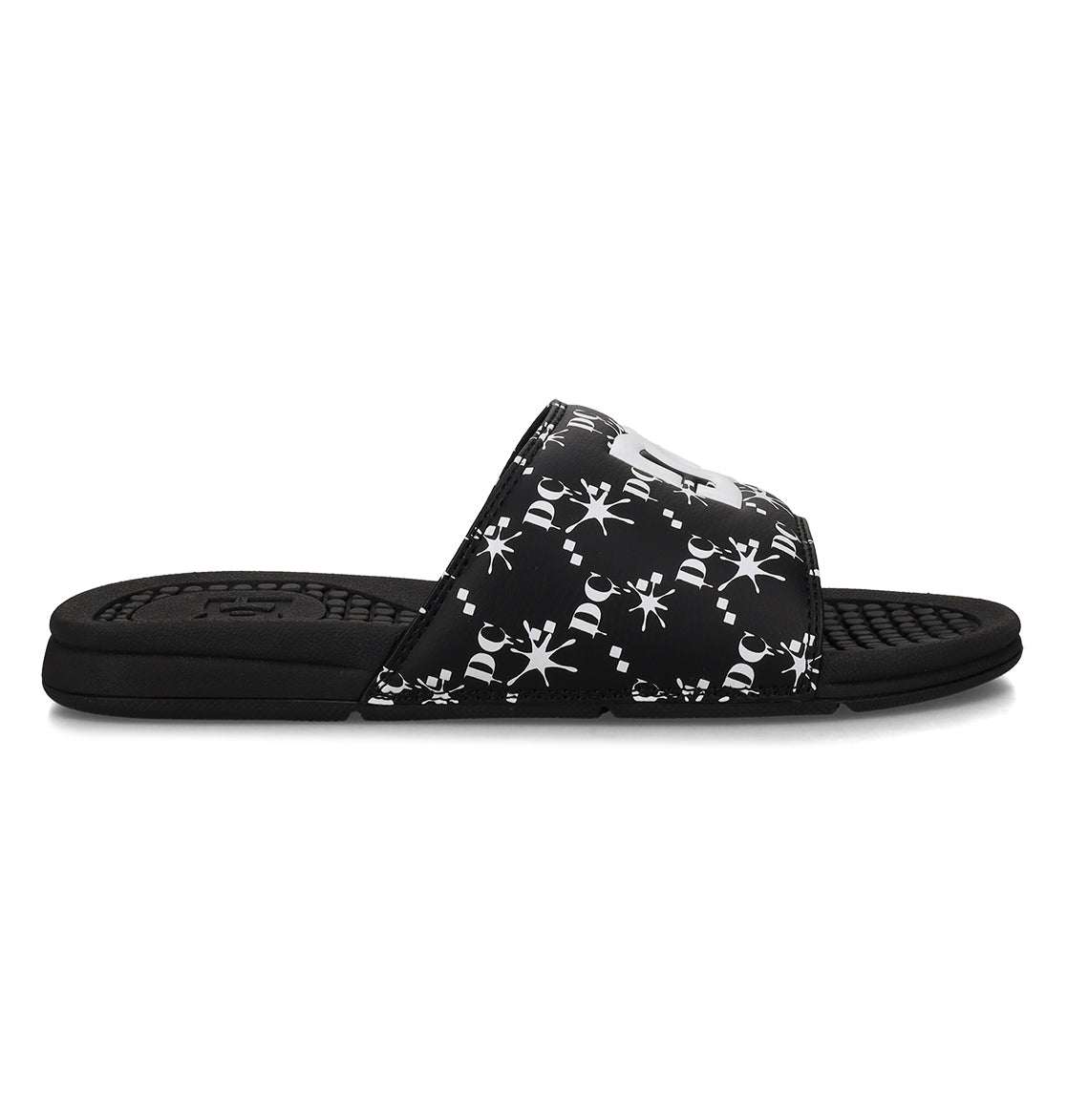 Bolsa Slides - Black/White Black/White