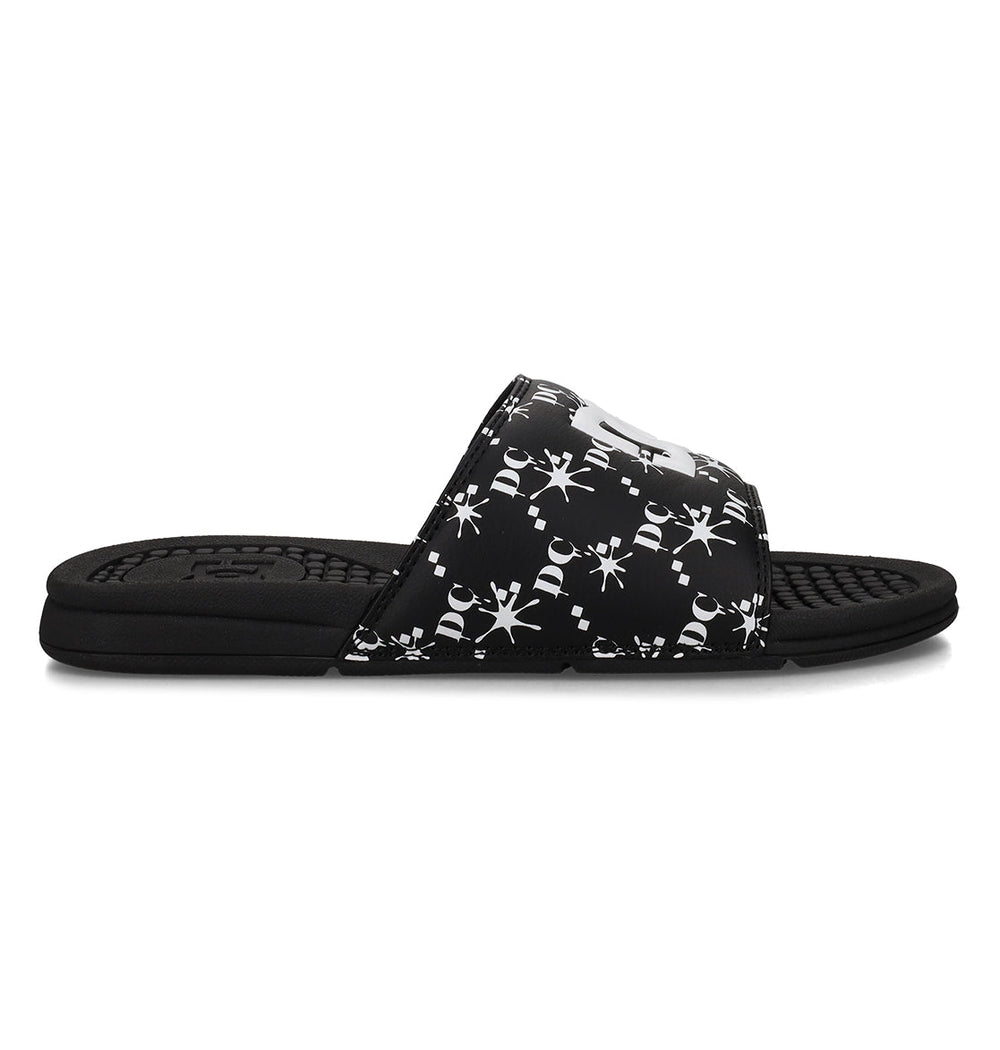 Bolsa Slides - Black/White Black/White
