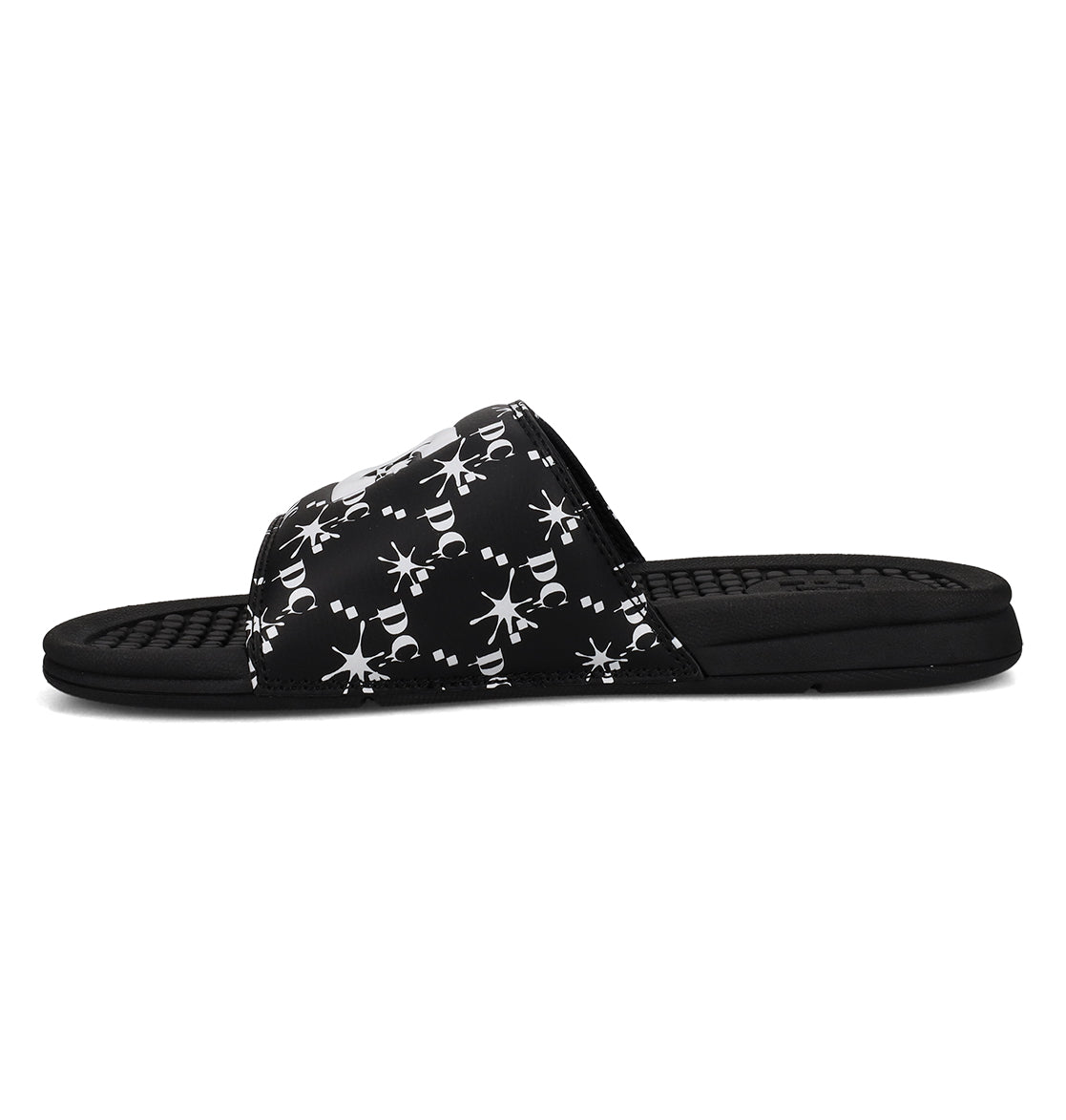 Bolsa Slides - Black/White Black/White