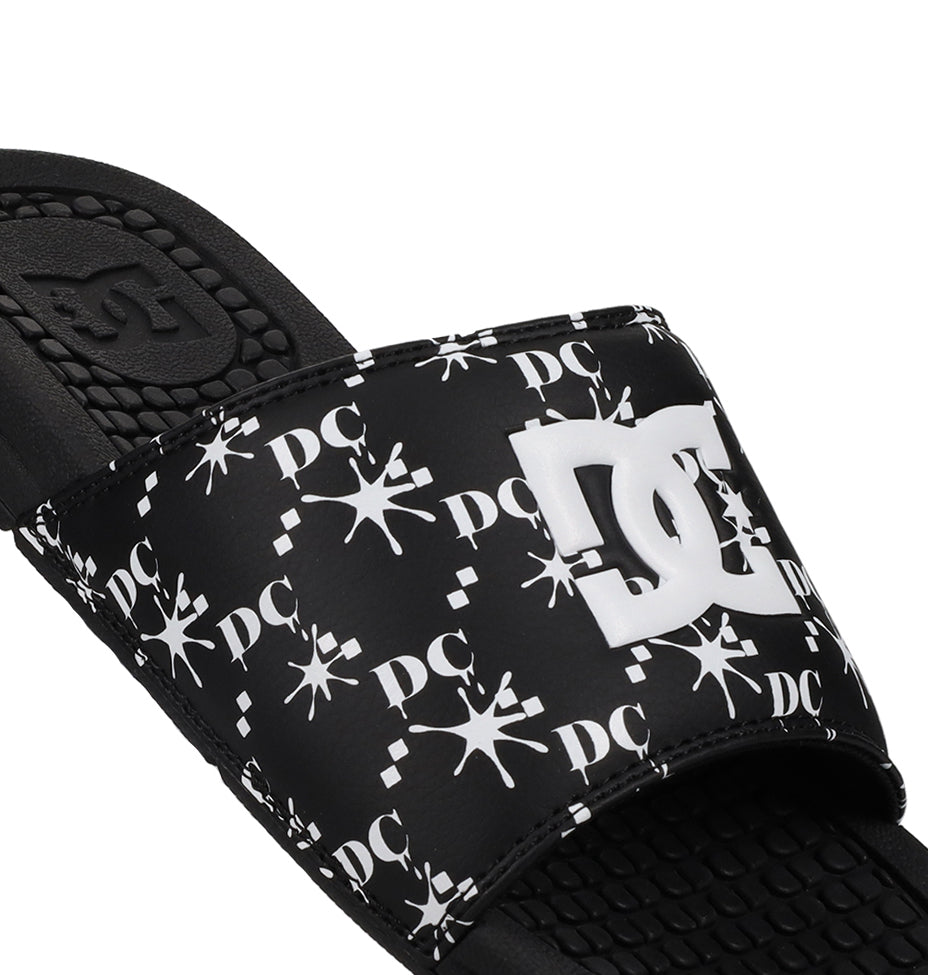 Bolsa Slides - Black/White Black/White