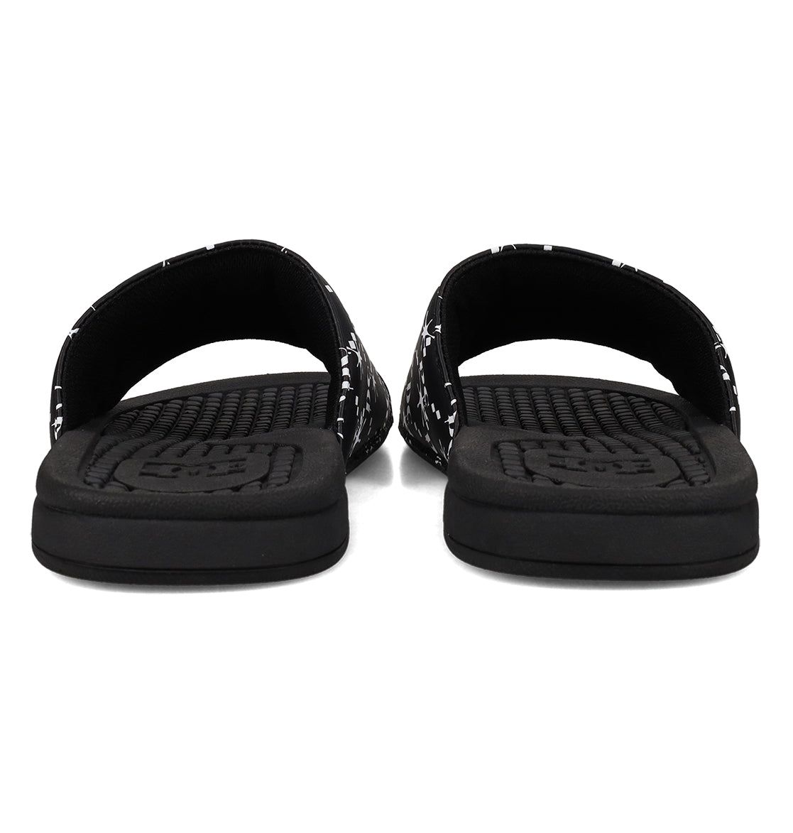 Bolsa Slides - Black/White Black/White