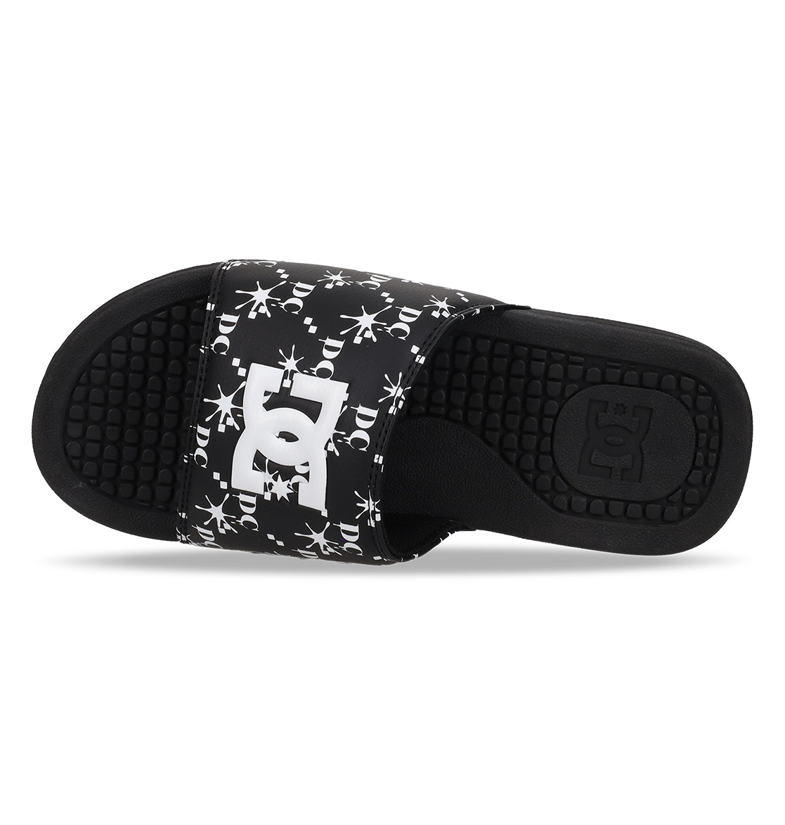 Bolsa Slides - Black/White Black/White