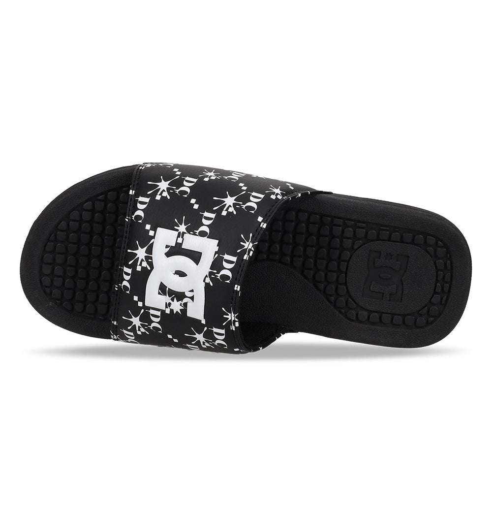 Bolsa Slides - Black/White Black/White