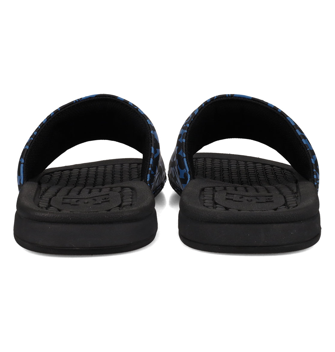 Bolsa Slides - Black/Blue/White Black/Blue/White
