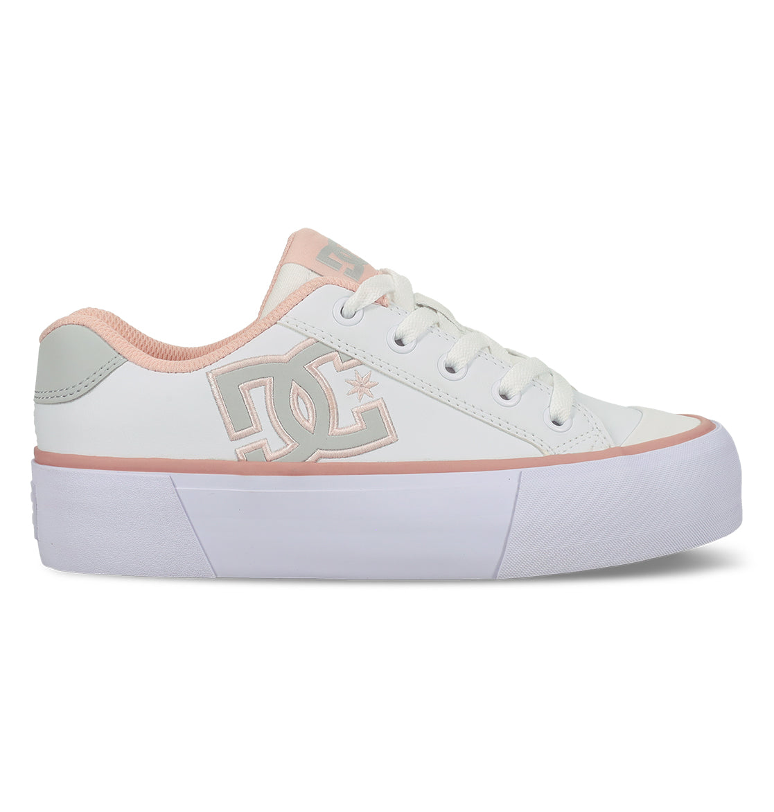 Chelsea Platform Shoes - Wht/Gry/Blush White/Gry/Blush