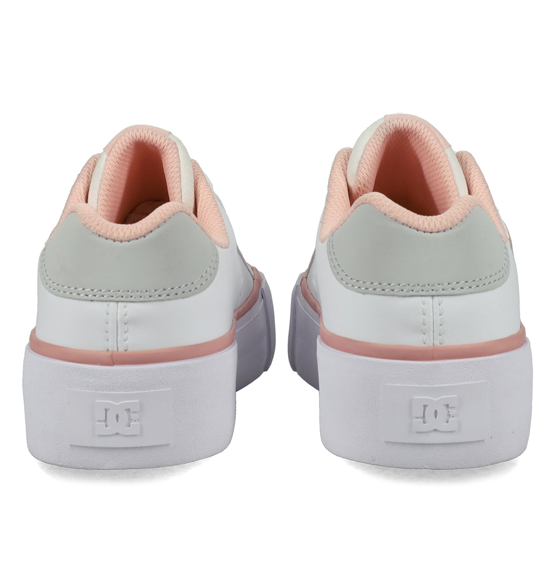 Chelsea Platform Shoes - Wht/Gry/Blush White/Gry/Blush