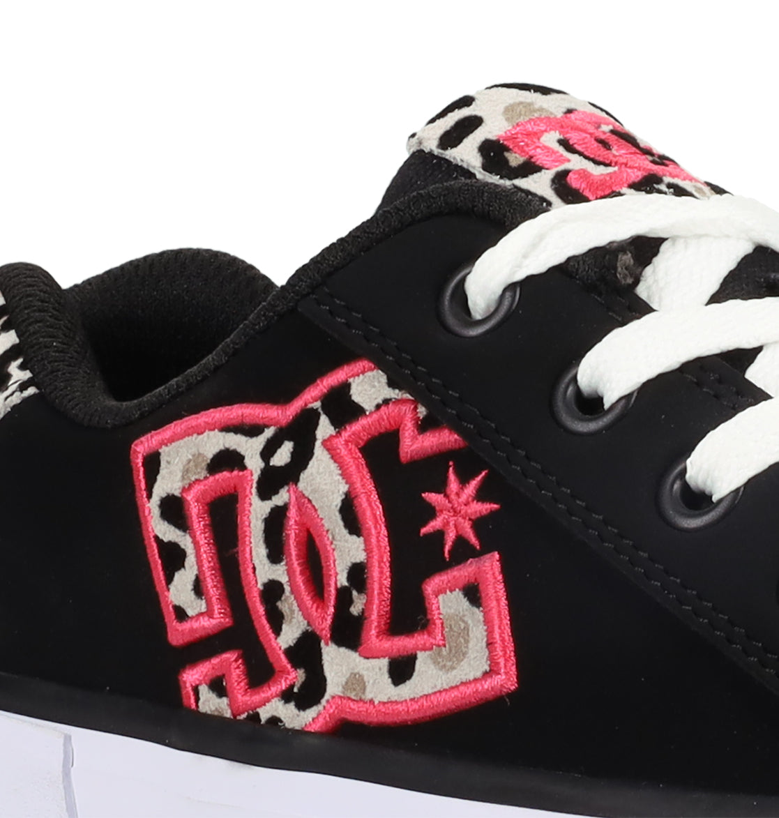 Chelsea Platform Shoes - Blk/Pnk/Leopd Black/Pink/Leopard