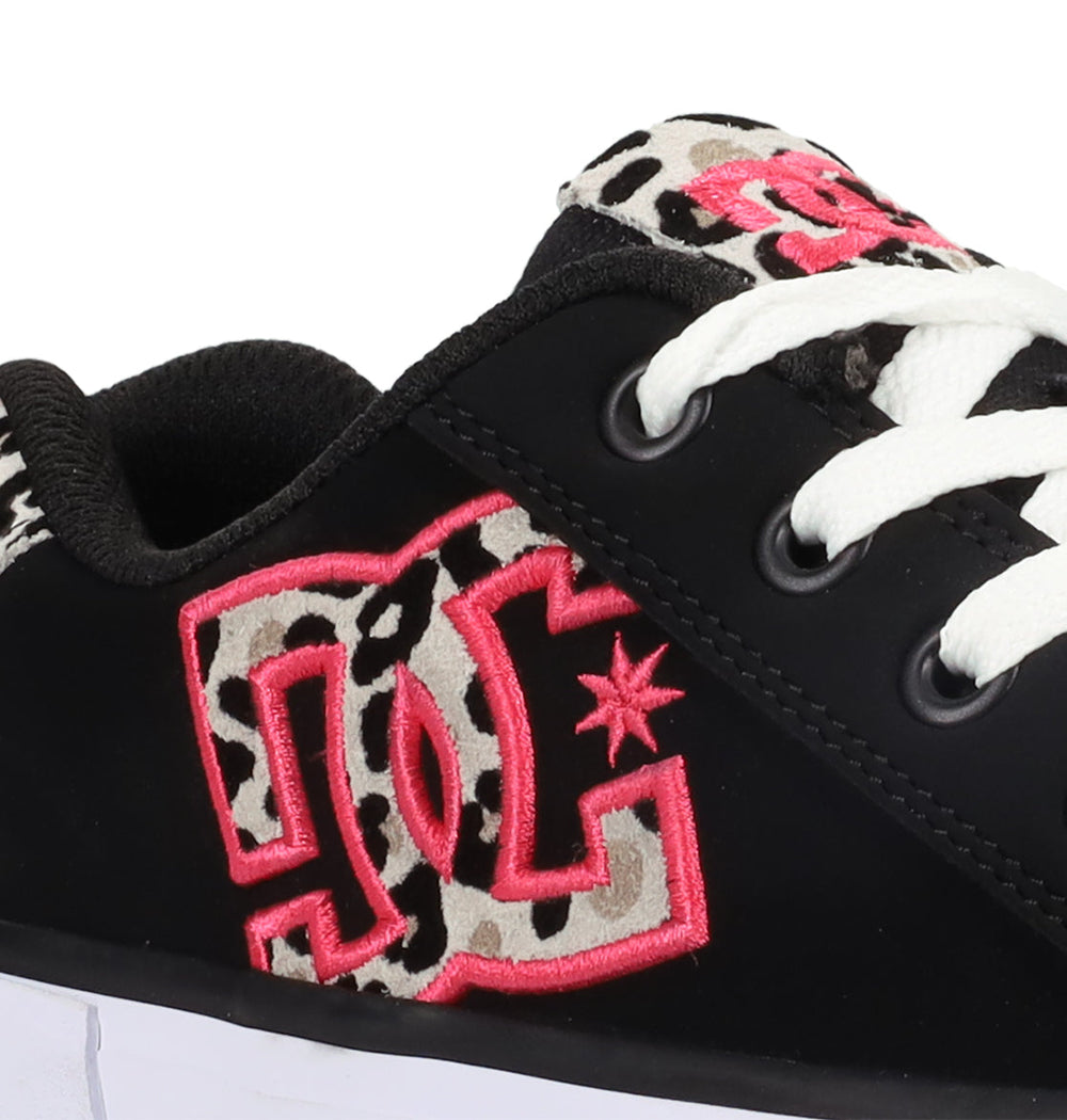 Chelsea Platform Shoes - Blk/Pnk/Leopd Black/Pink/Leopard