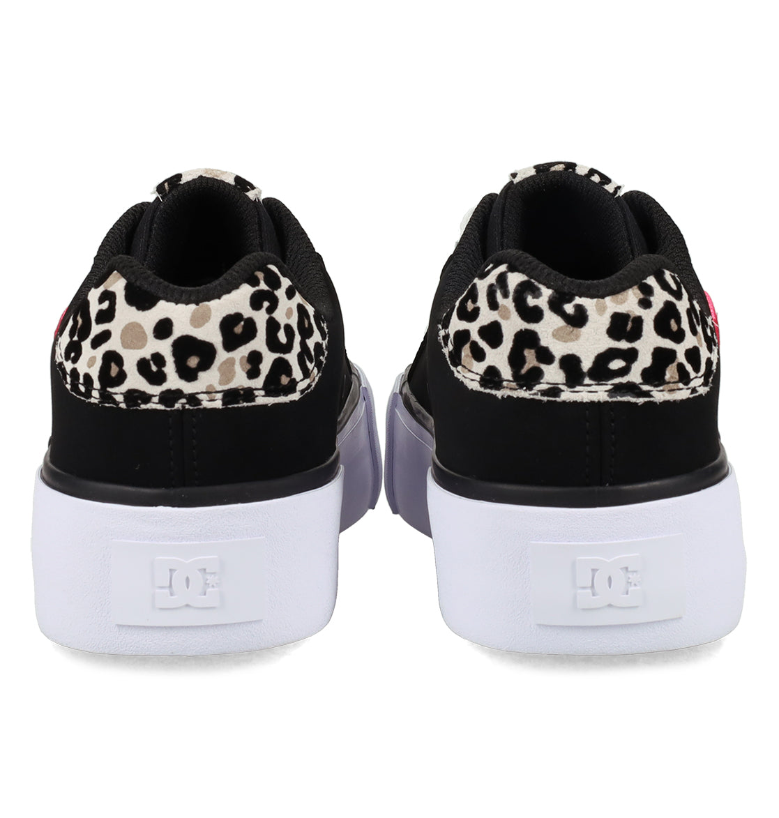 Chelsea Platform Shoes - Blk/Pnk/Leopd Black/Pink/Leopard