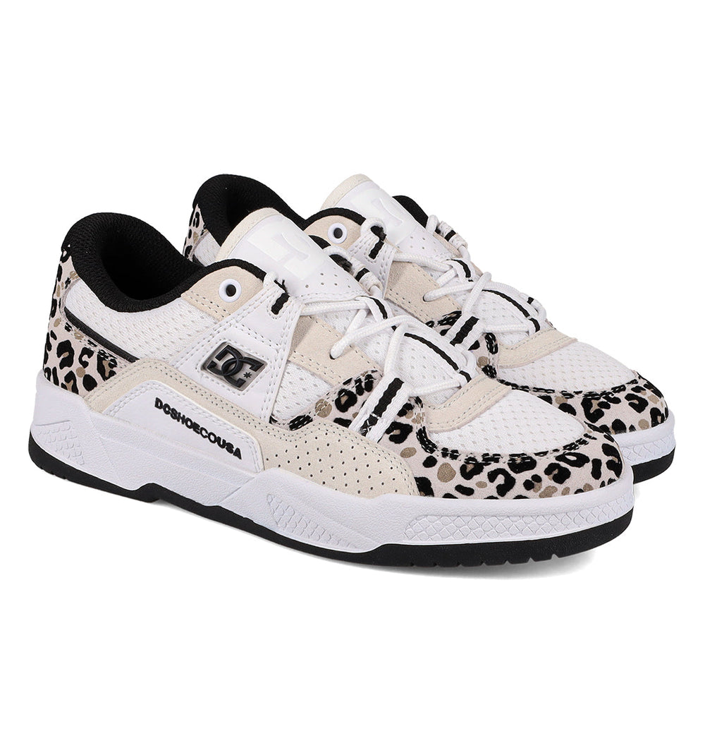 Construct Shoes - White/Leopard White/Leopard