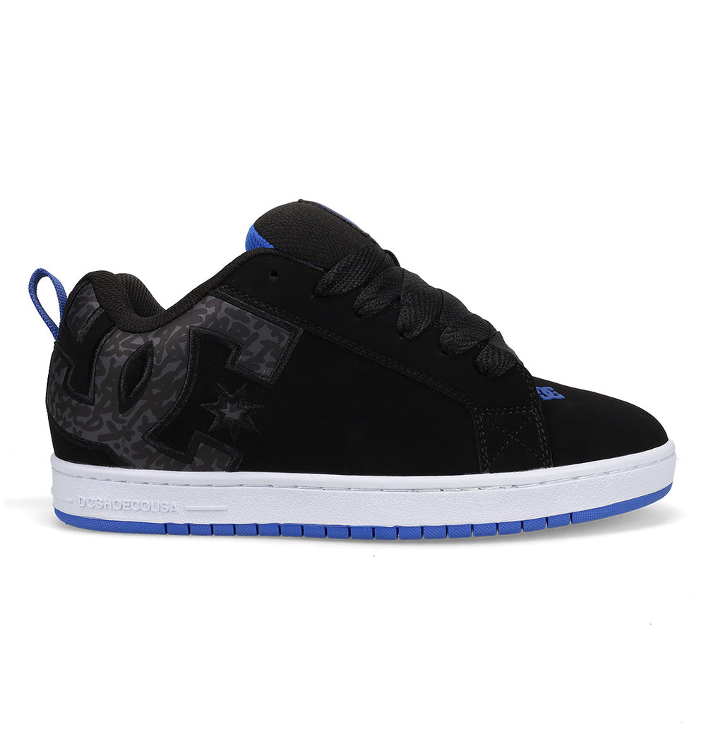 Court Graffik Shoes - Black/Blue Black/Blue