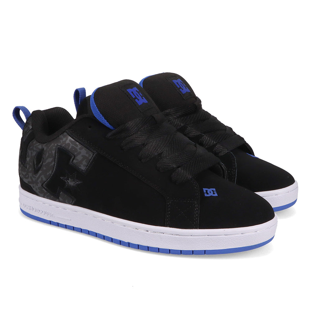 Court Graffik Shoes - Black/Blue Black/Blue